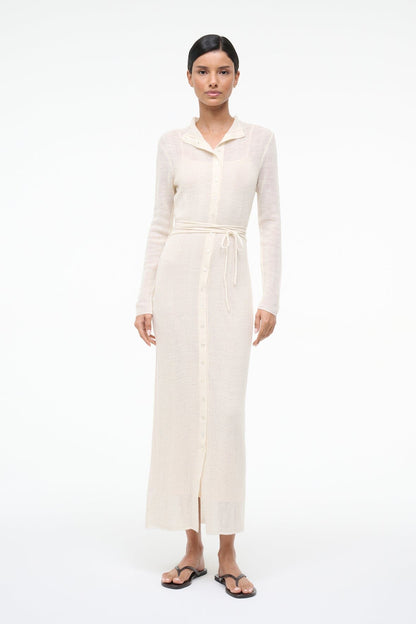 STAUD | Marianne Dress Ivory