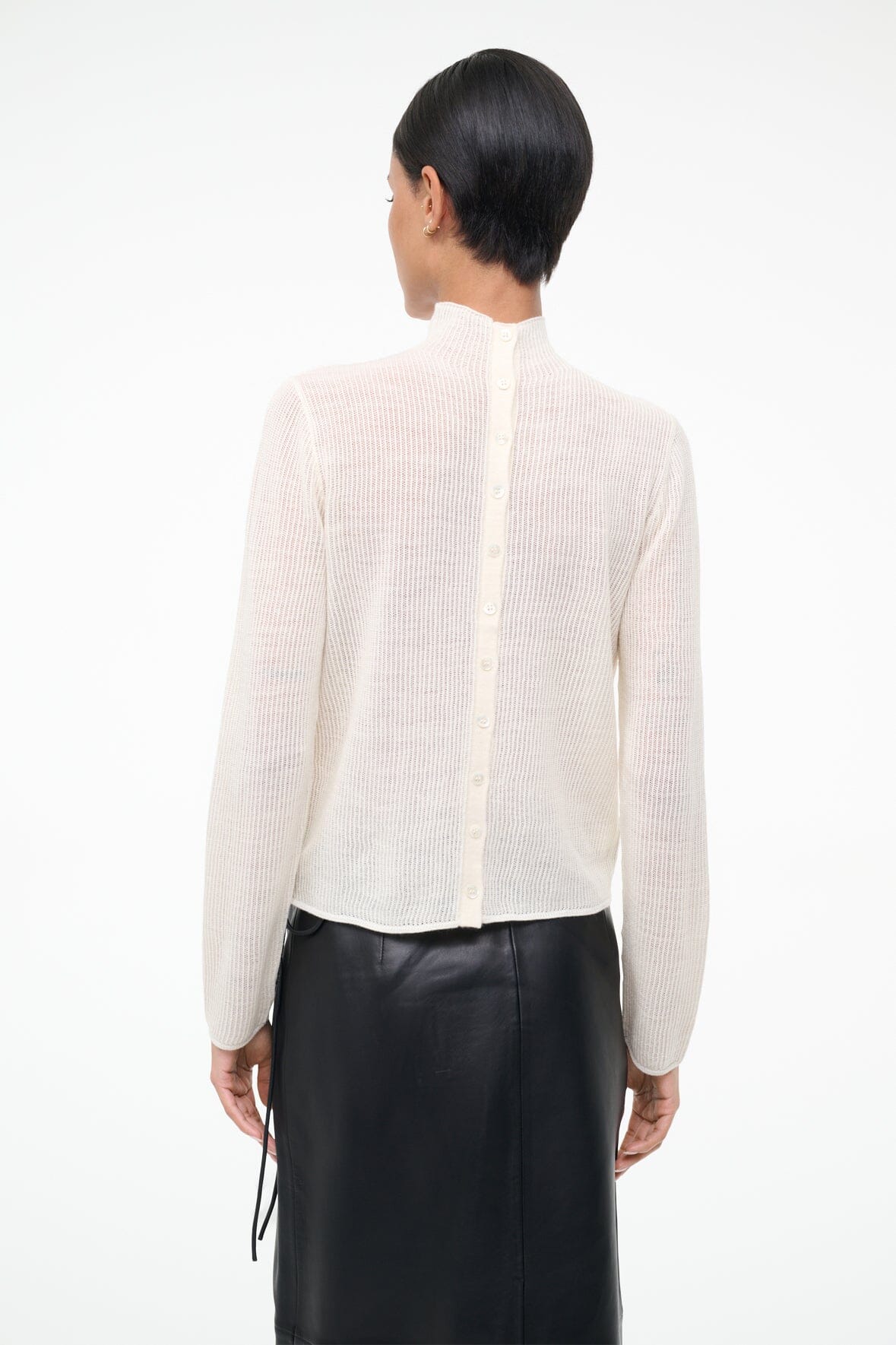 STAUD | Marianne Sweater Ivory