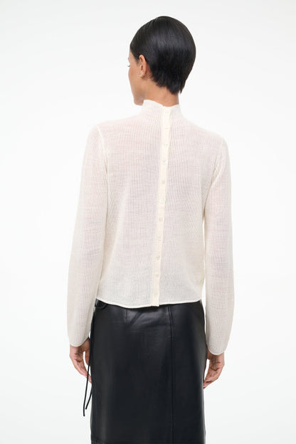 STAUD | Marianne Sweater Ivory