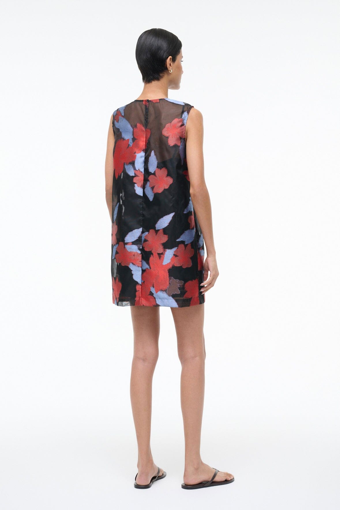 STAUD | Brea Dress Night Garden