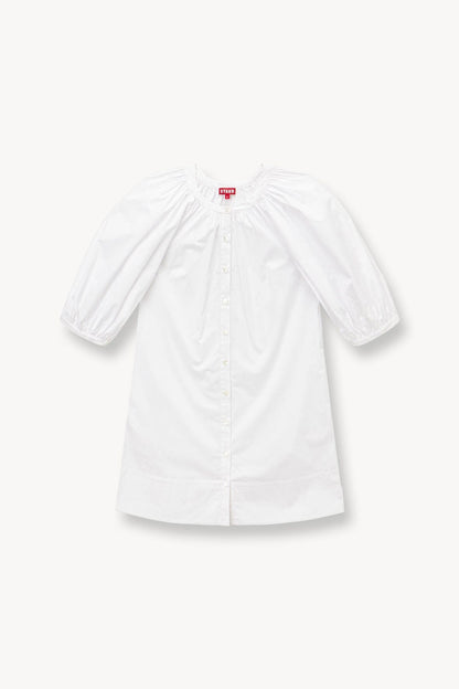 STAUD | Mini Vincent Dress - White