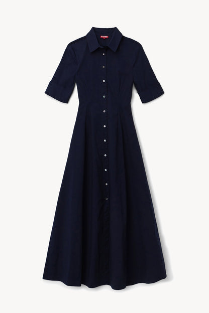 STAUD | Joan Maxi Dress Navy