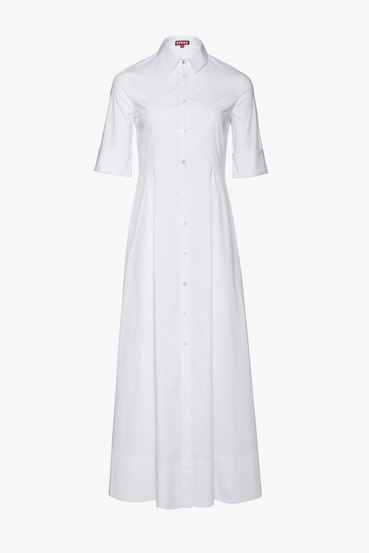 STAUD | Joan Maxi Dress - White