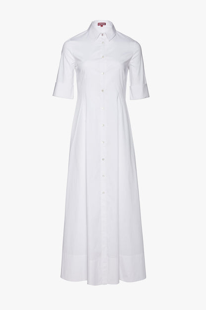 STAUD | Joan Maxi Dress - White