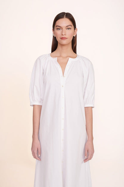 STAUD | Vincent Dress - White
