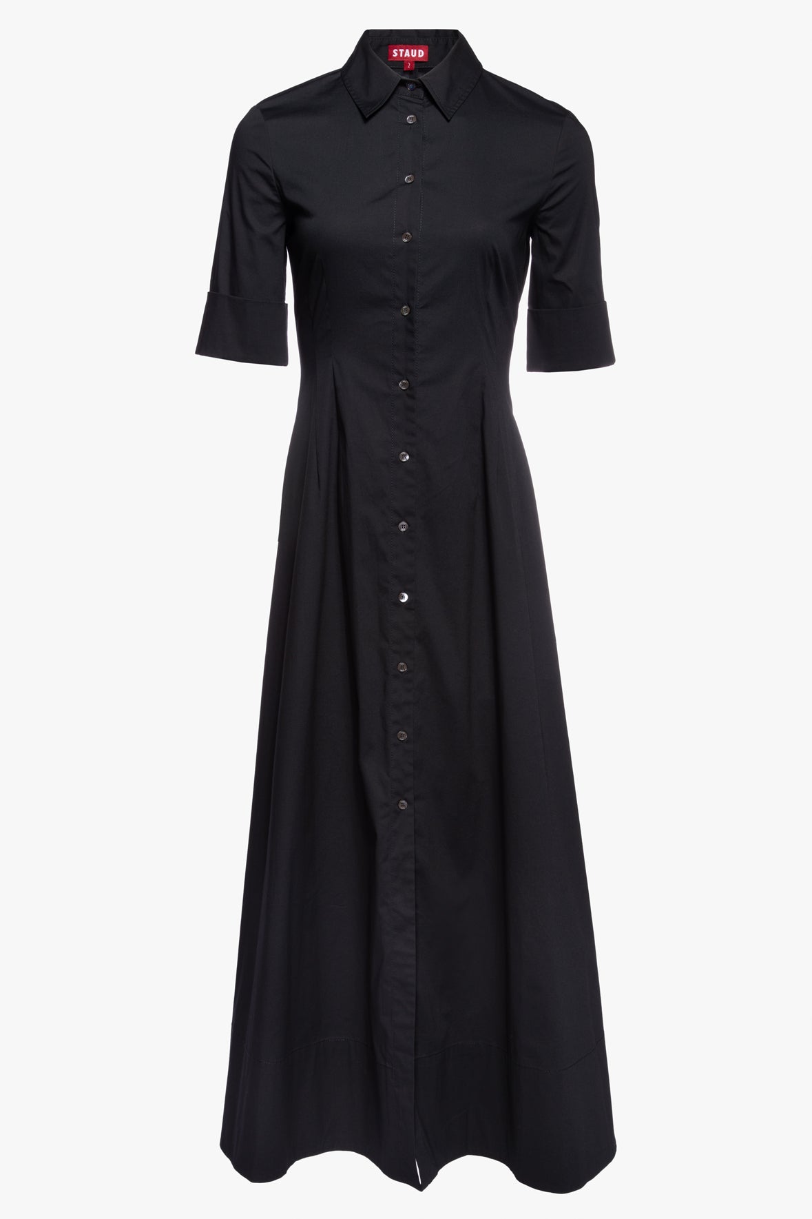 STAUD | Joan Maxi Dress Black