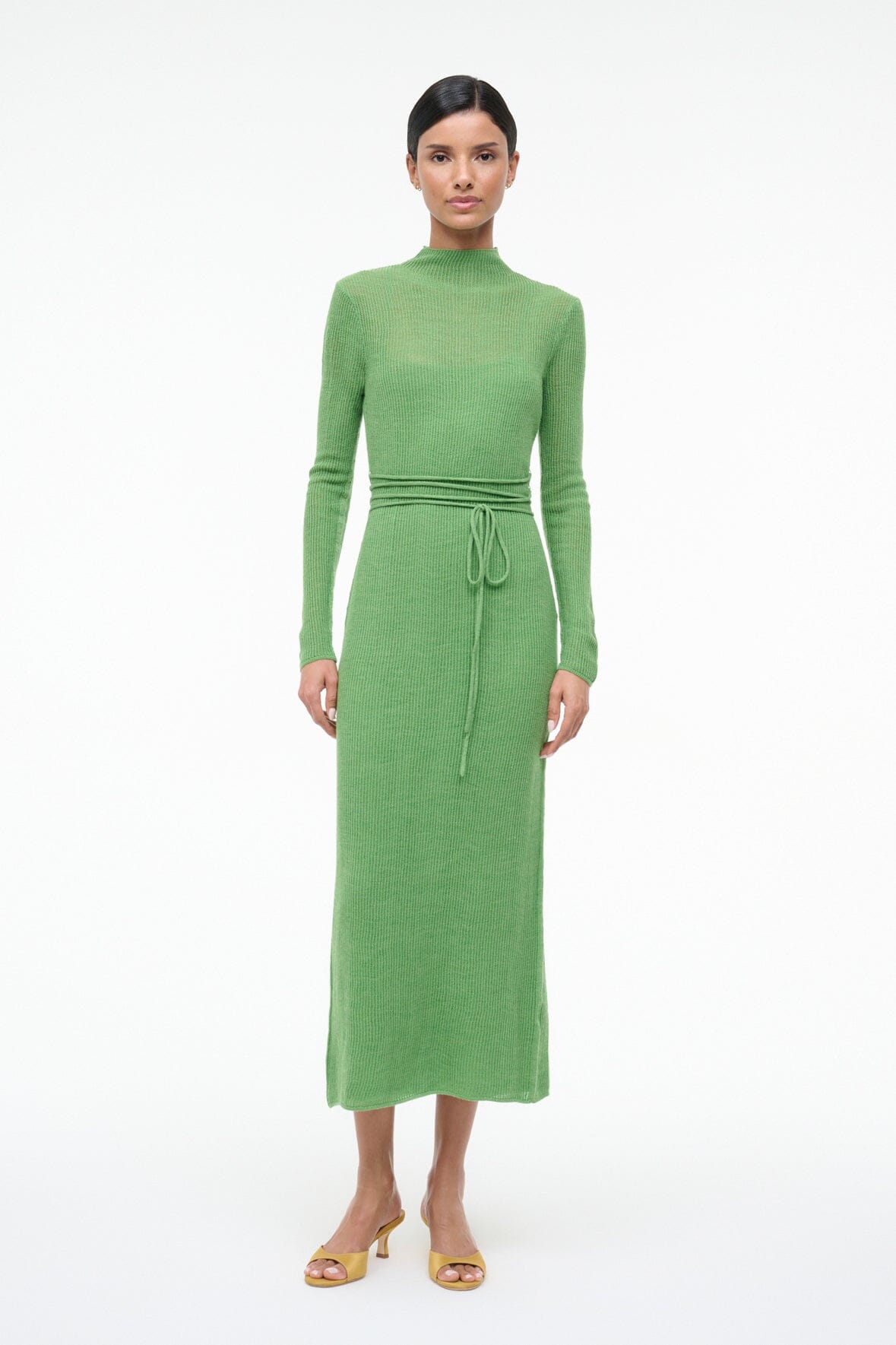 STAUD | Marianne Dress Leaf