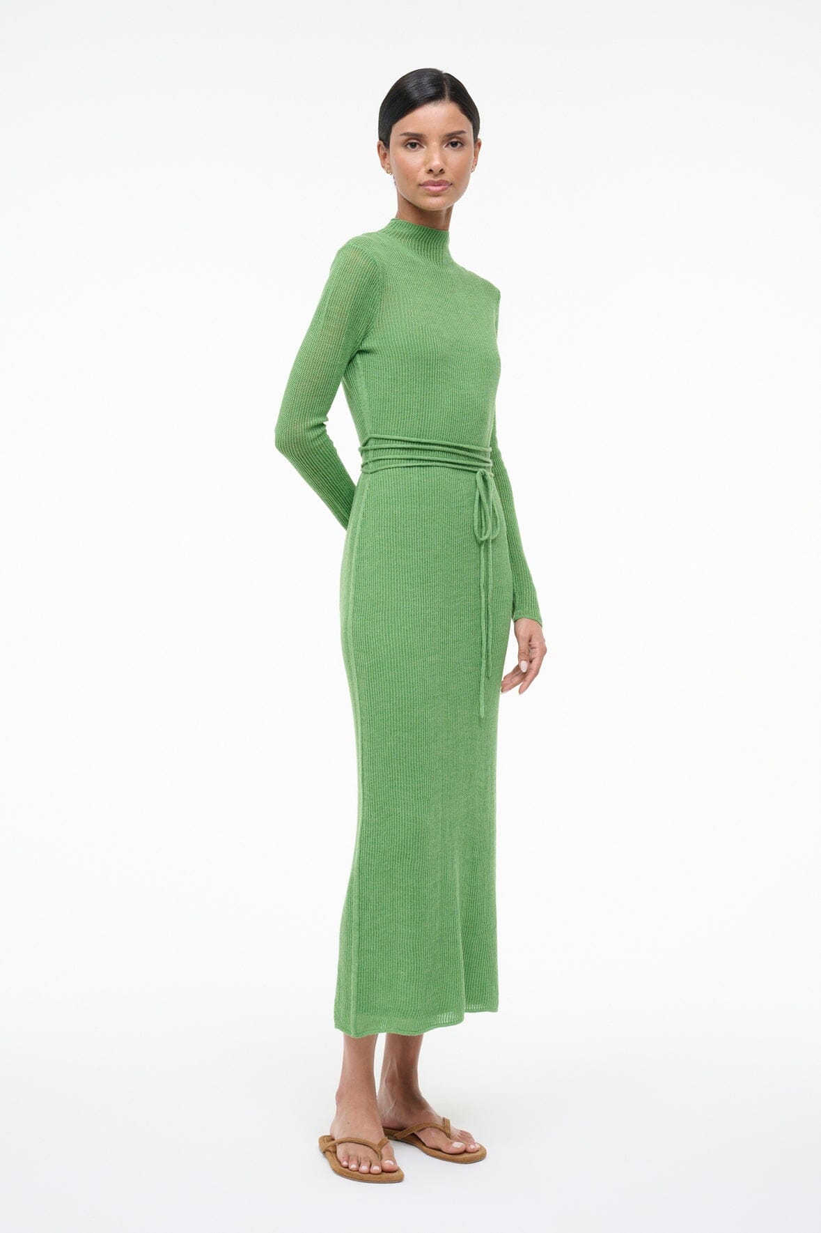STAUD | Marianne Dress Leaf
