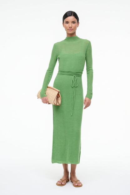 STAUD | Marianne Dress Leaf
