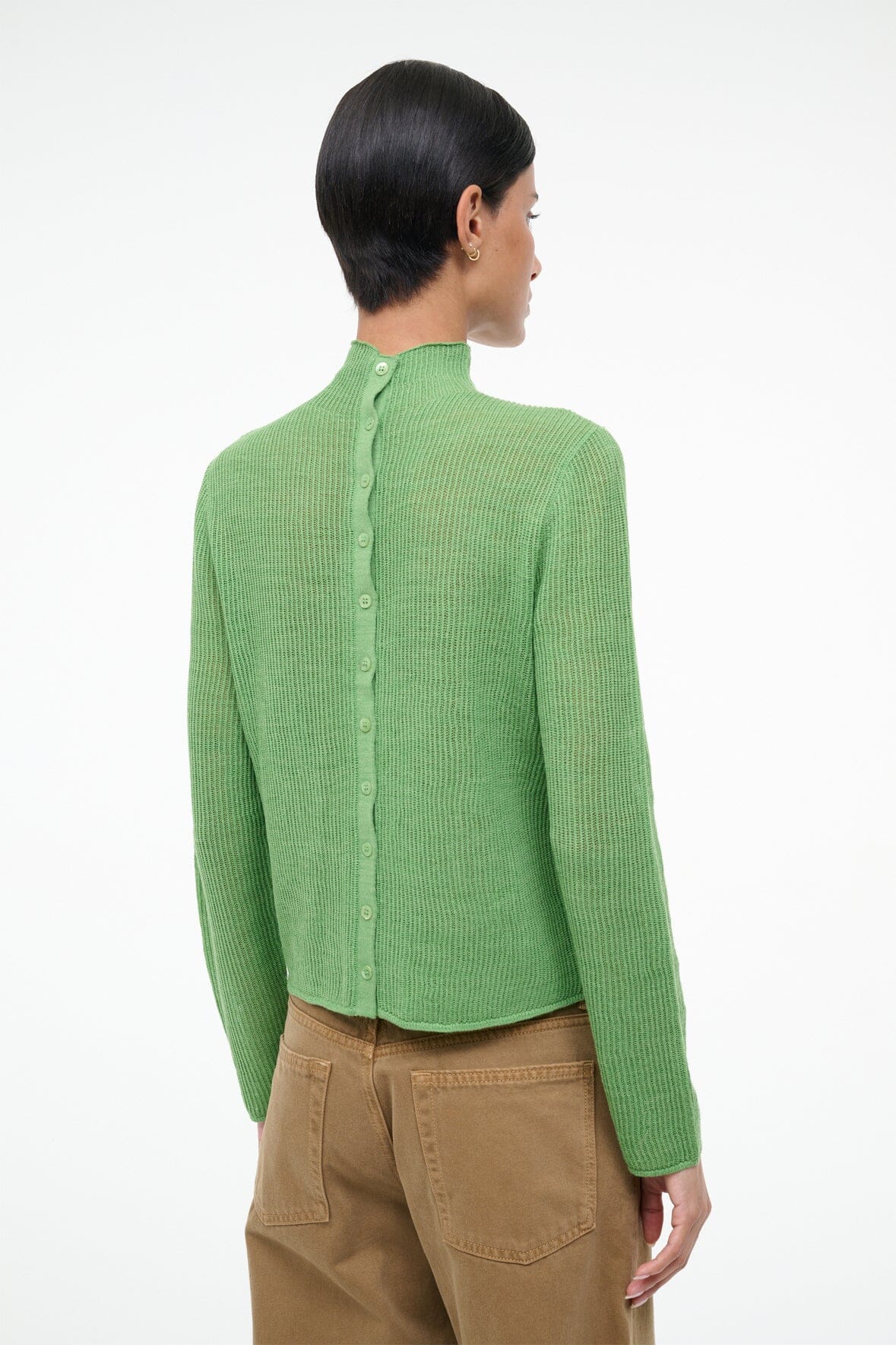 STAUD | Marianne Sweater Leaf
