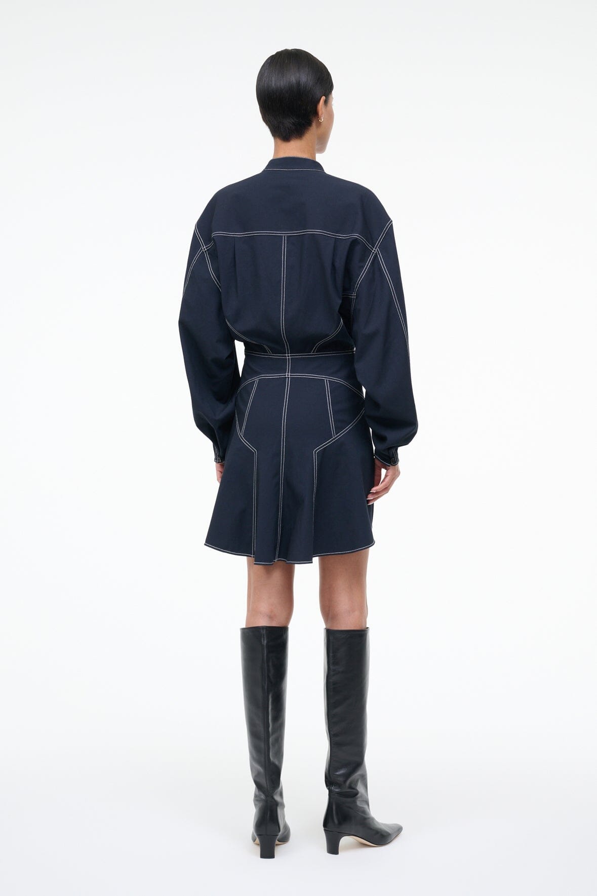 STAUD | Kiln Dress Navy