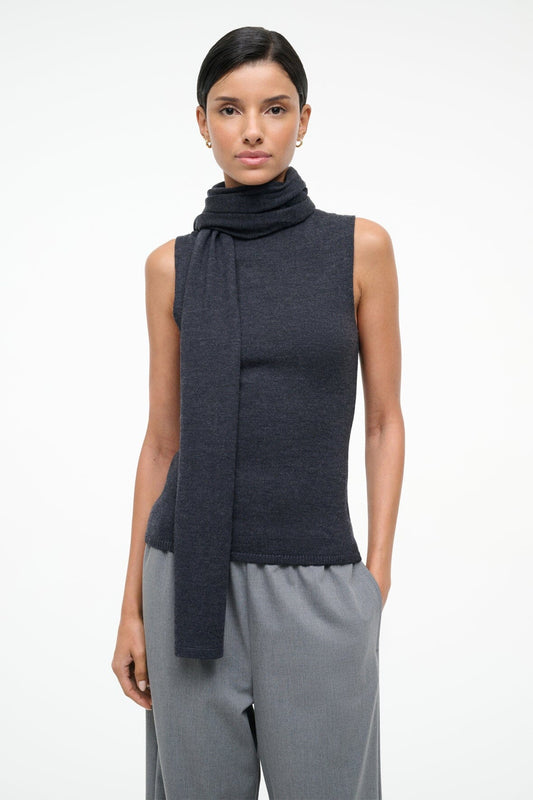 STAUD | Canal Top Charcoal