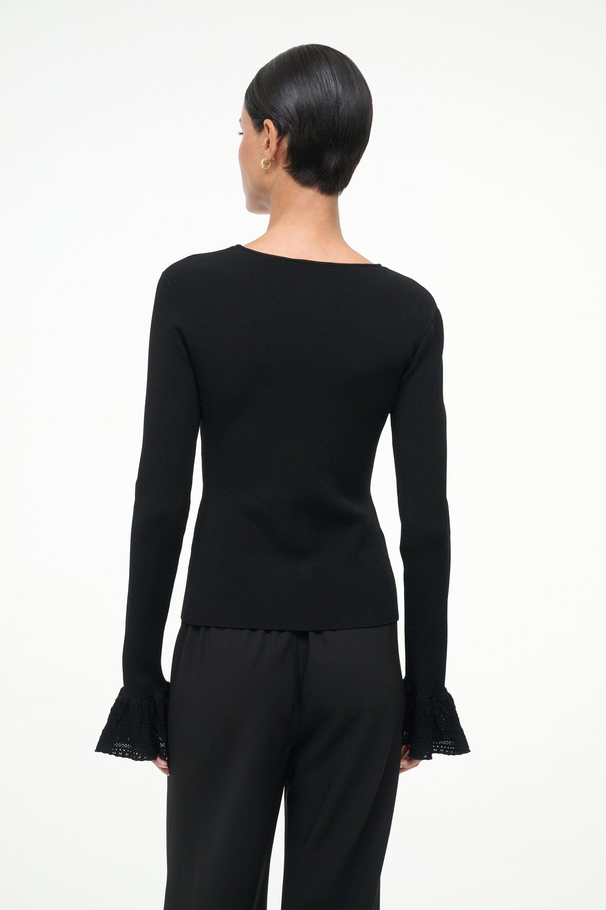 STAUD | Shelley Top Black