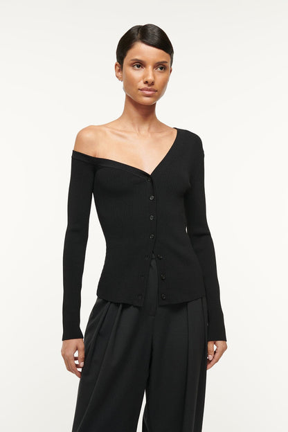 STAUD | Craftsman Sweater Black