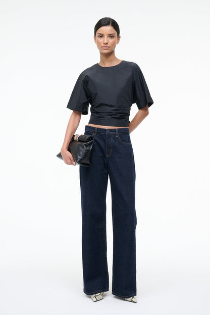 STAUD | Michelina Top Black