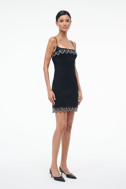 STAUD | Colette Dress Black