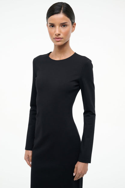 STAUD | Hunter Dress Black