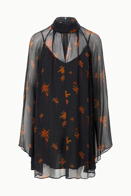 STAUD | Esther Mini Dress Autumn Night