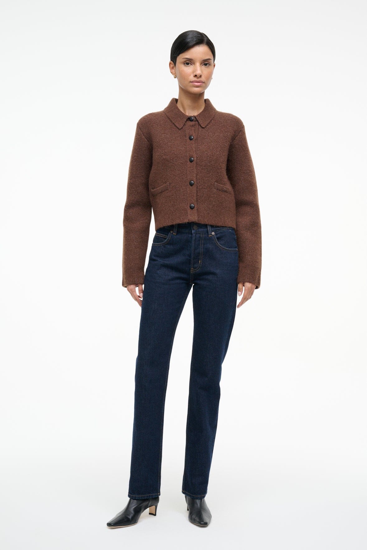 STAUD | Theo Sweater Truffle