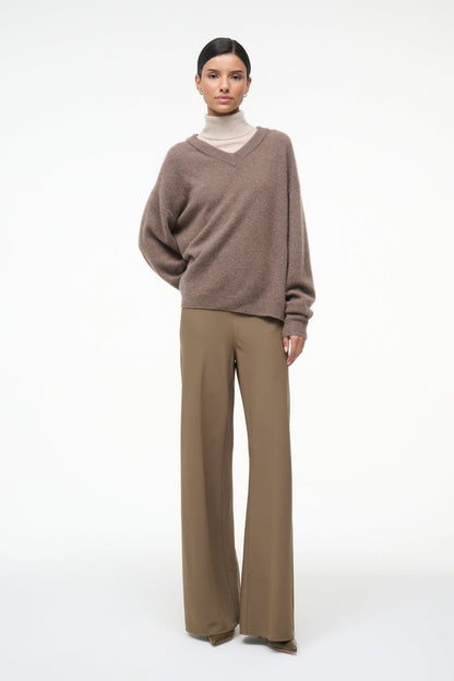 STAUD | Doris Cashmere Sweater Truffle