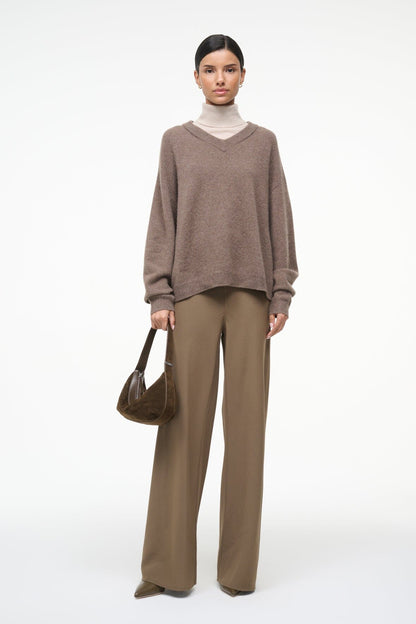 STAUD | Doris Cashmere Sweater Truffle