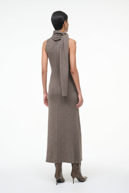 STAUD | Canal Midi Dress Truffle