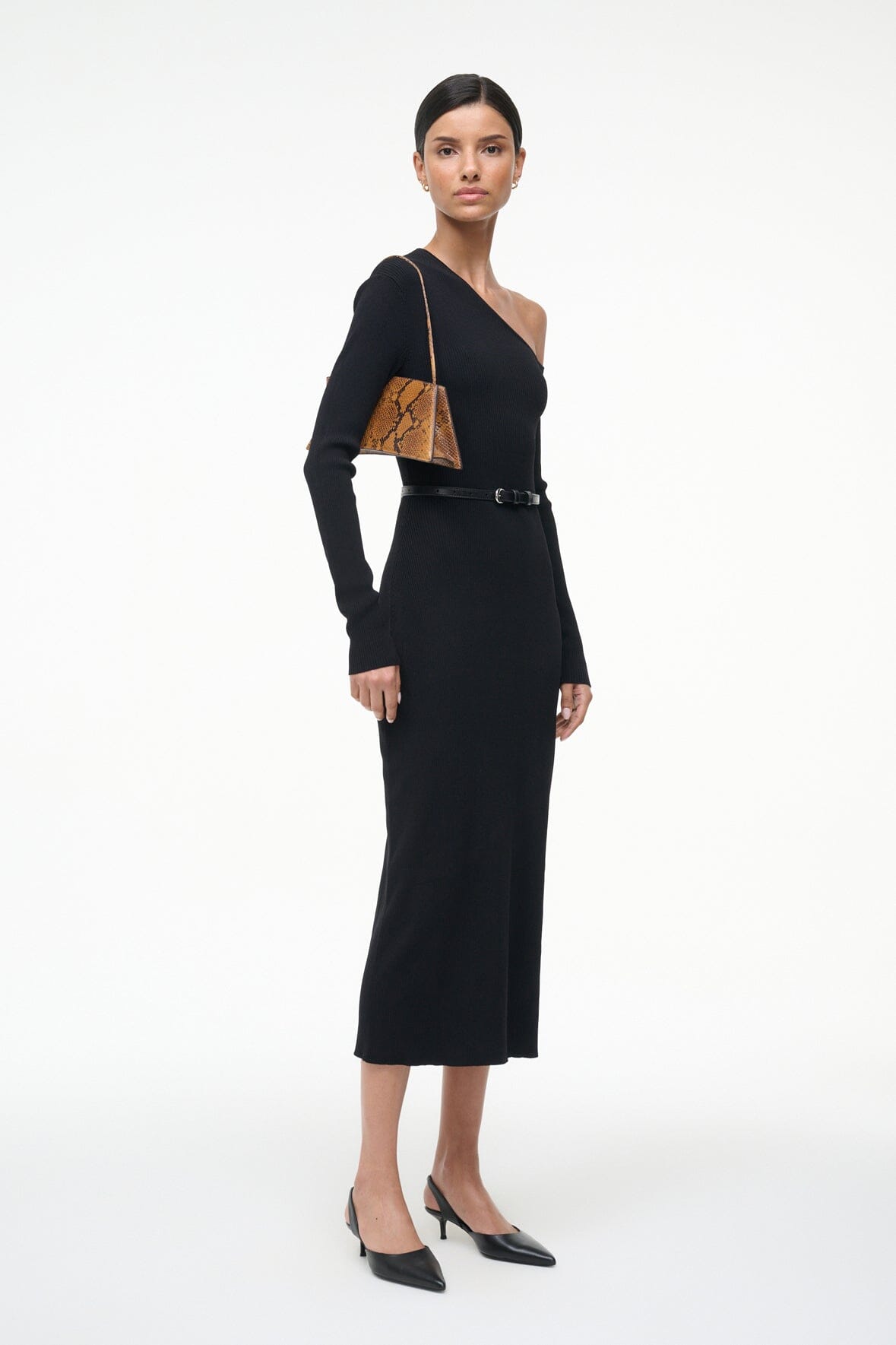STAUD | Lois Dress Black