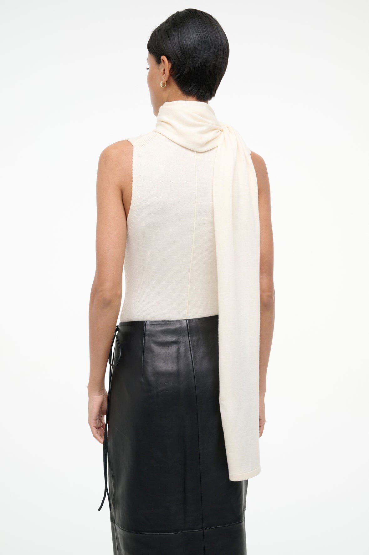 STAUD | Canal Top Ivory