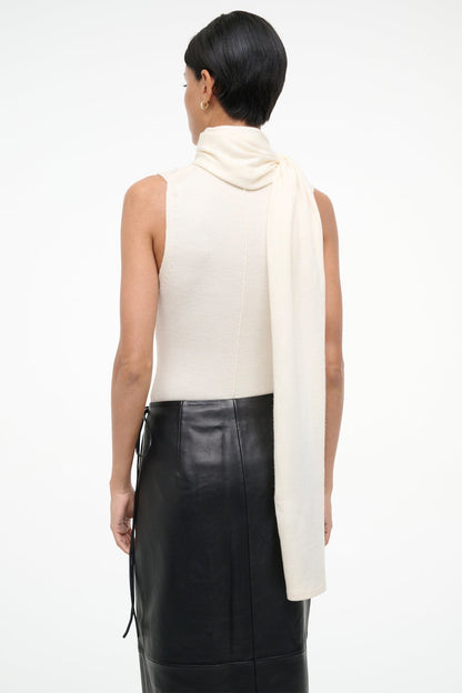 STAUD | Canal Top Ivory