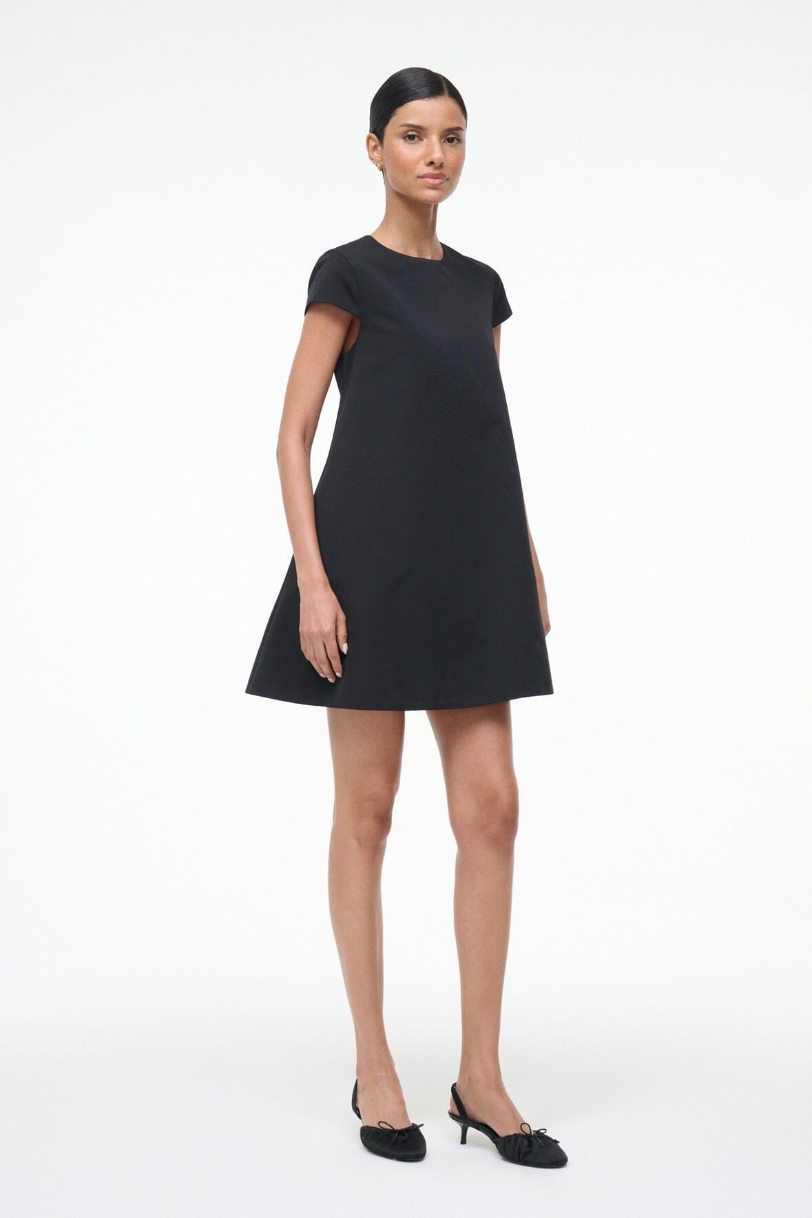 STAUD | Mia Dress Black