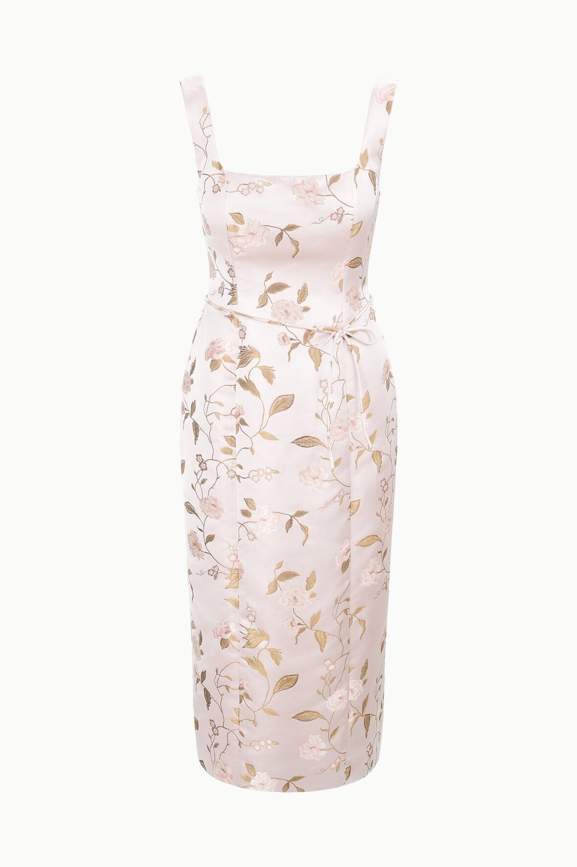 STAUD | Zoe Dress Rose Garden