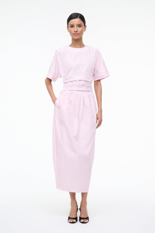 STAUD | Michelina Dress Puff Pink
