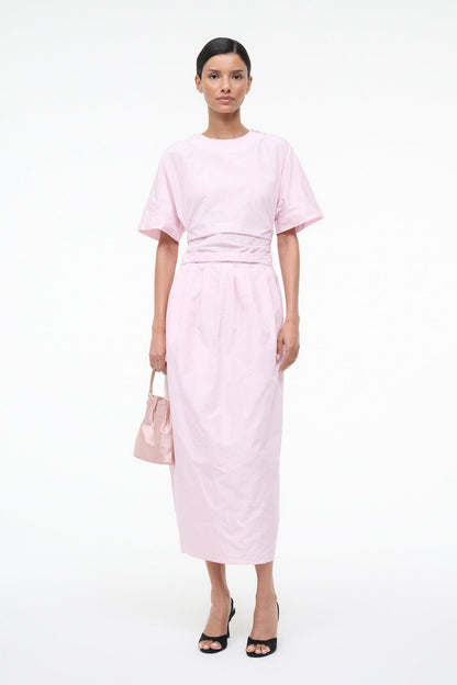 STAUD | Michelina Dress Puff Pink