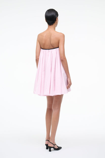 STAUD | Sofia Dress Puff Pink