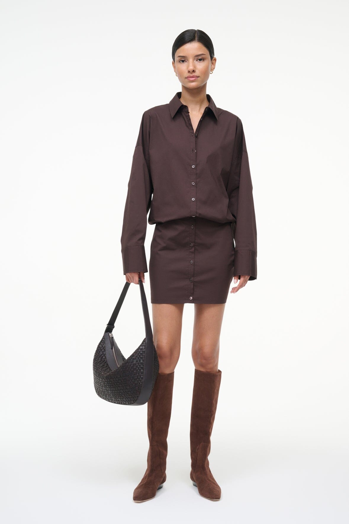 STAUD | Cynthia Dress Earth