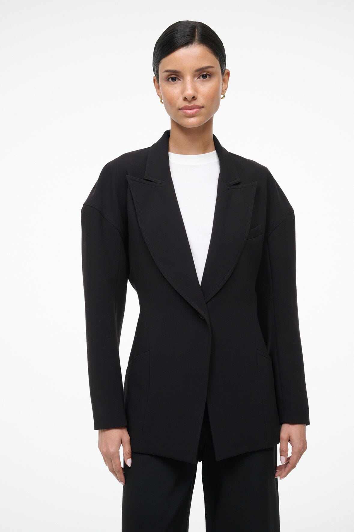 STAUD | Cole Blazer Black