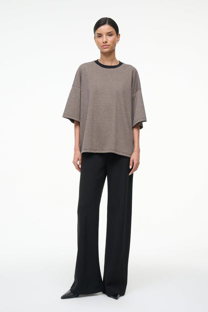 STAUD | Capsule Top Houndstooth