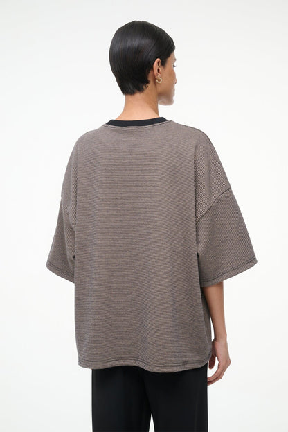 STAUD | Capsule Top Houndstooth