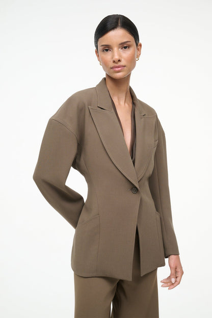 STAUD | Cole Blazer Truffle
