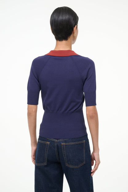 STAUD | Gene Top Navy Sangria