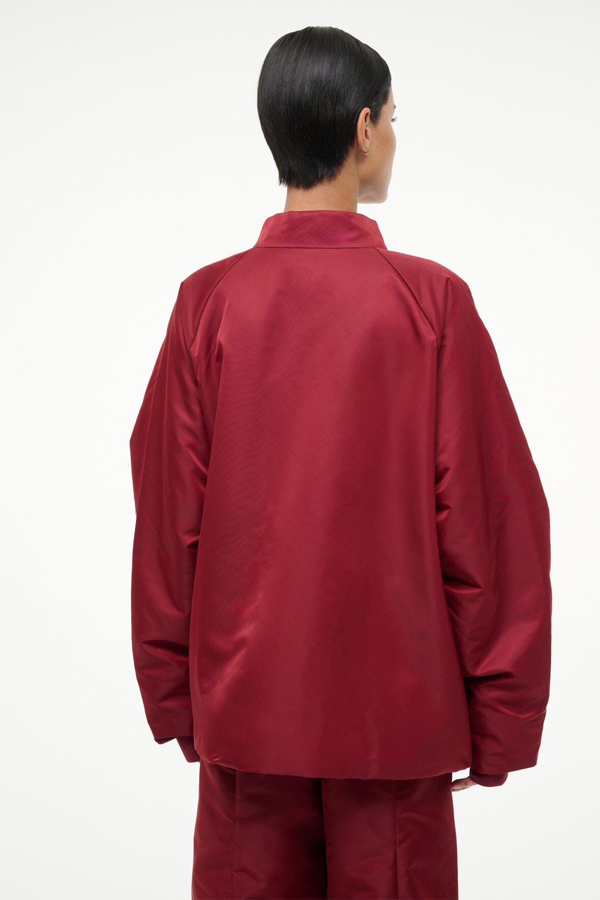 STAUD | Cal Jacket Deep Red