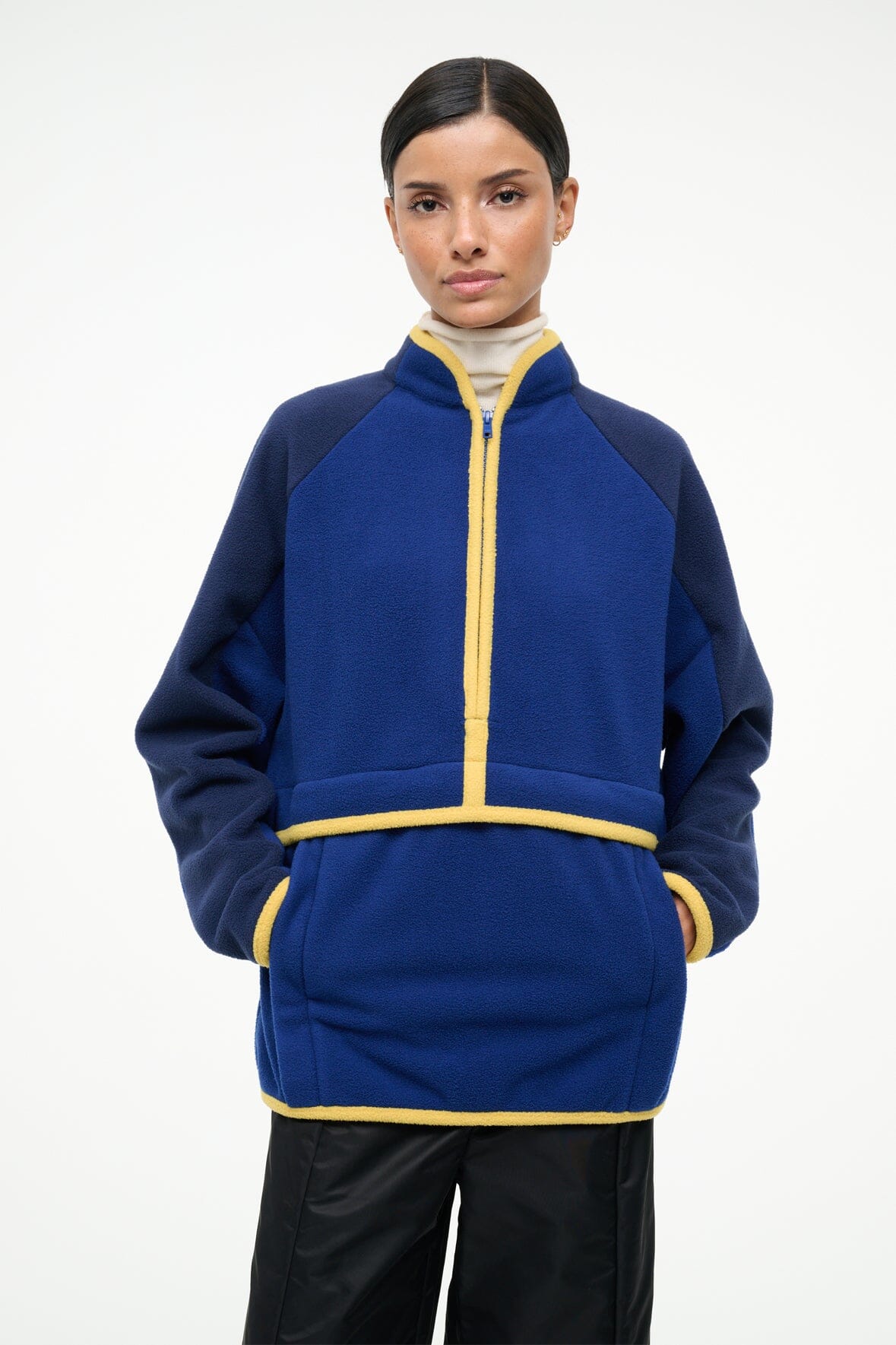 STAUD | Graf Pullover Royal Chartreuse
