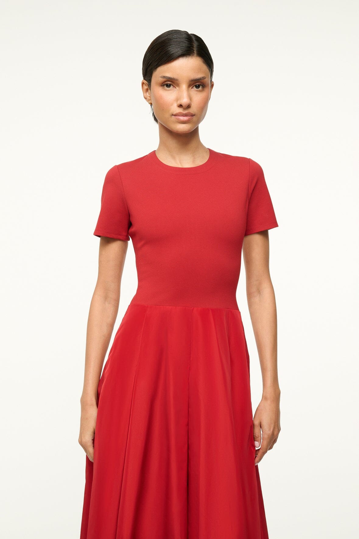 STAUD | Hopper Dress Rouge