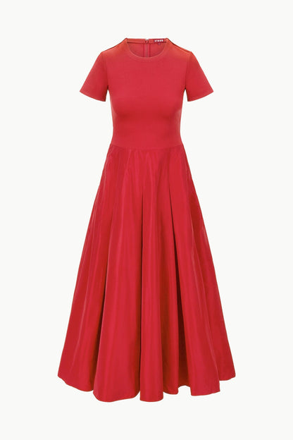 STAUD | Hopper Dress Rouge