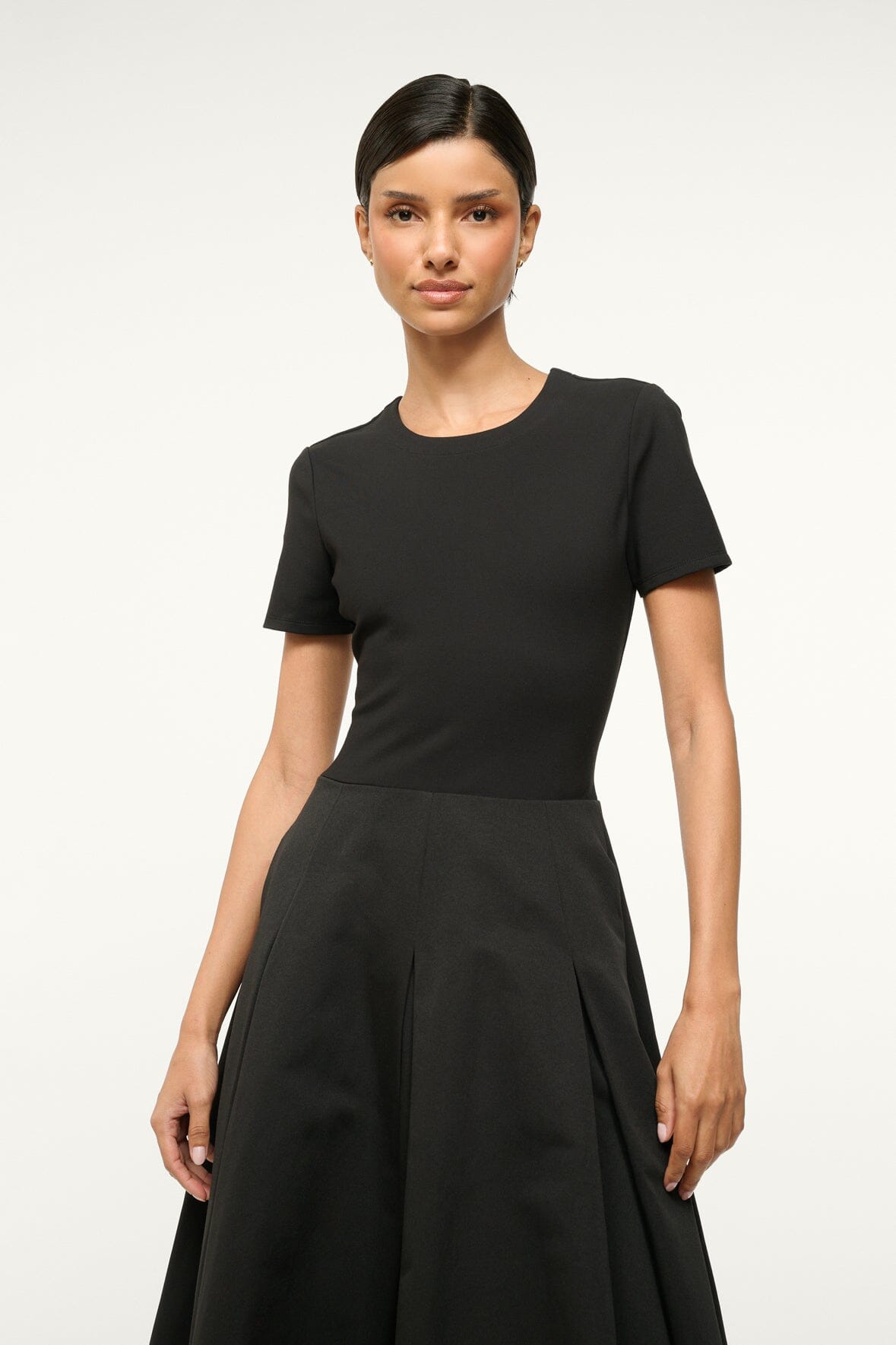 STAUD | Hopper Dress Black