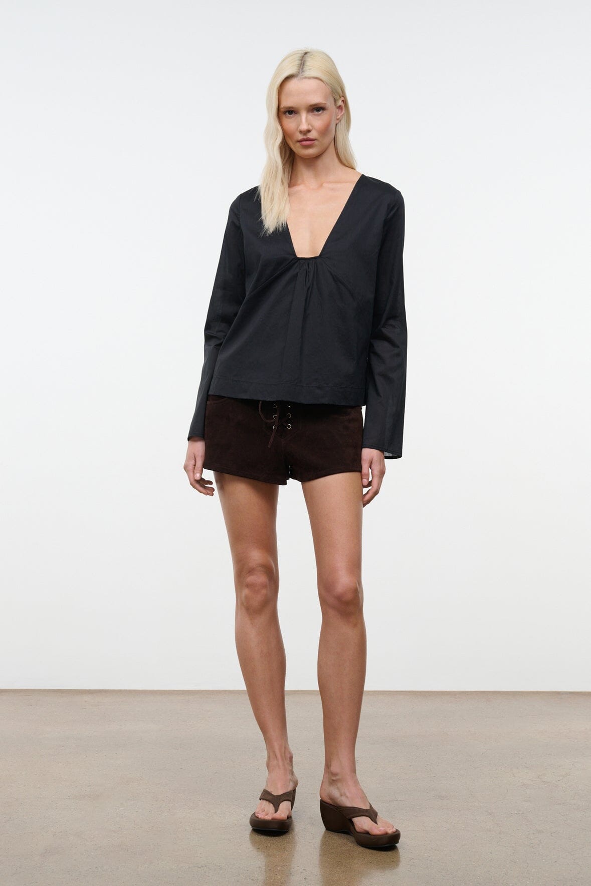 STAUD | Su26 Vivi Top Black