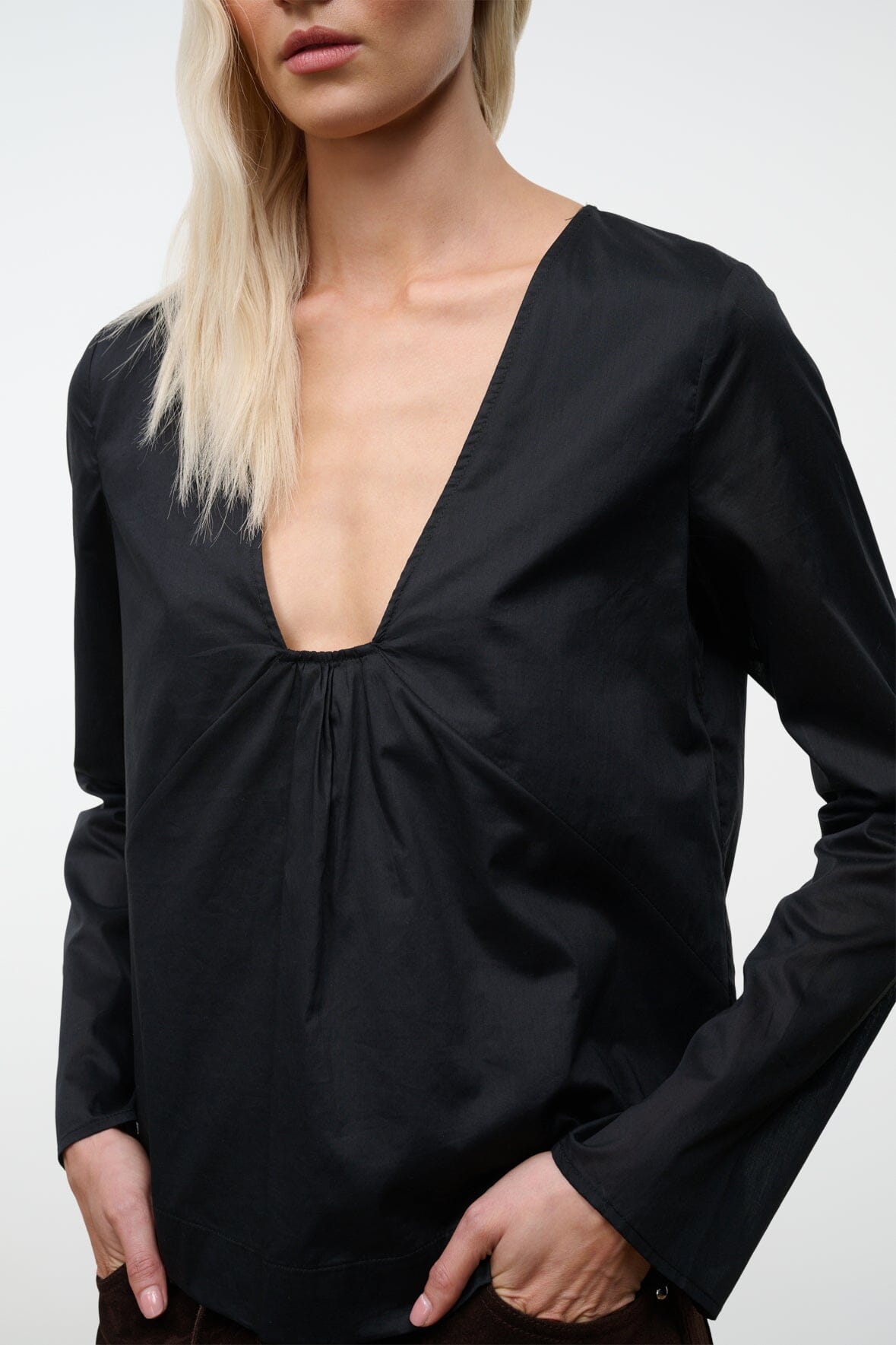STAUD | Su26 Vivi Top Black