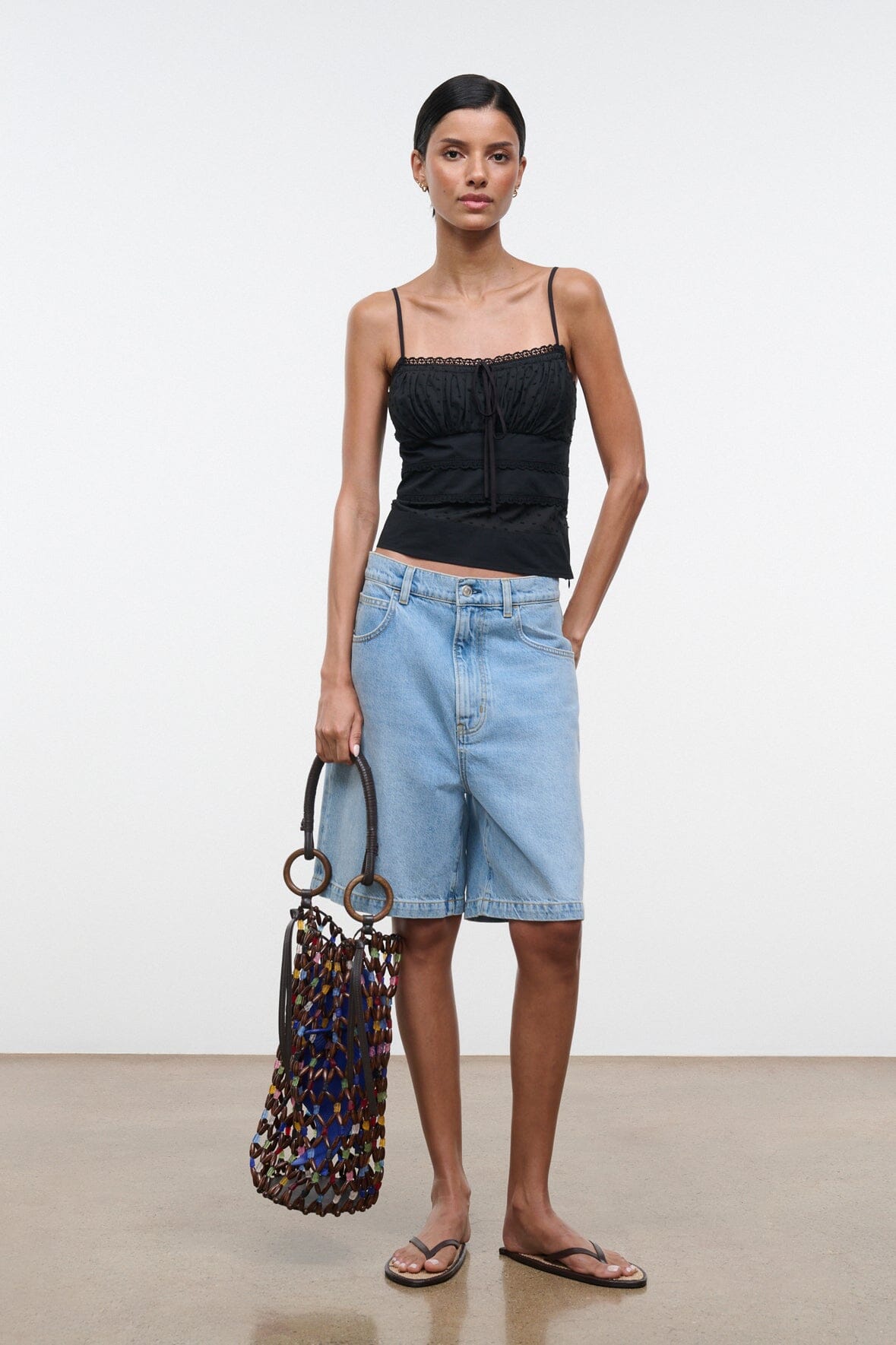 STAUD | Halie Top Black