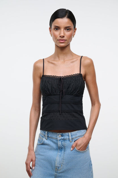 STAUD | Halie Top Black