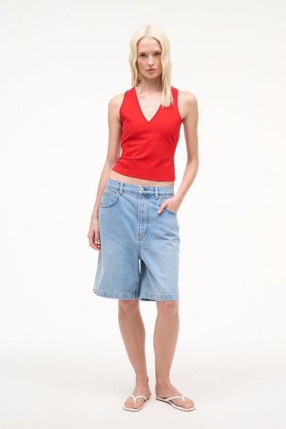 STAUD | Jesse Tank Cardinal